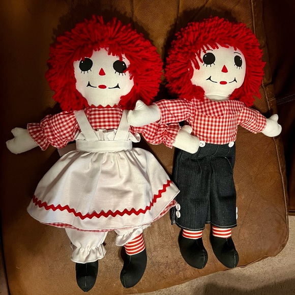 Other - 18” length NWOT Raggedy Ann & Andy Dolls.
